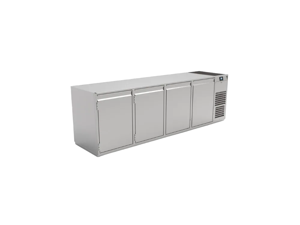 Einschiebekühlpult ESKPA mit Aggregat, 4 Modul(e)